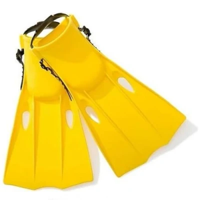 Image de Intex Medium I.6 Palmes Adulte Unisexe, Jaune, 20.3 x 8.9 52.1