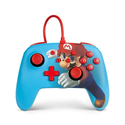 Image de Manette filaire améliorée PowerA pour Nintendo Switch Mario Punch
