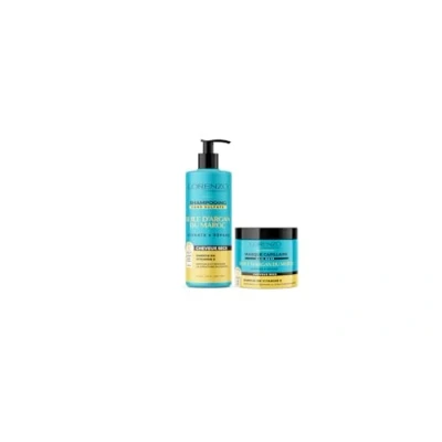 Image de Lorenzo PACK SOIN Shampoing et Masque à l&#039;Huile d&#039;Argan du Maroc 2x500 ml