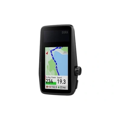 Image de Compteur vélo GPS solaire COROS DURA, 120 heures d&#039;autonomie GPS, recharge solaire, écran tactile couleur MIP de 2,7&quot;, synchronisation rapide des données, navigation Turn by Turn, double fréquence