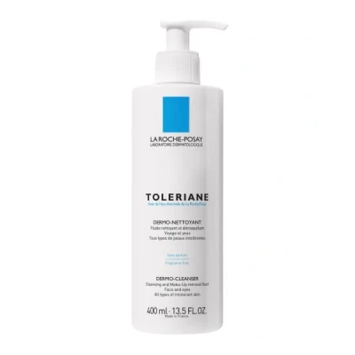 Image de La Roche Posay Lait Toleriane Fluide dermo nettoyant visage et yeux 400 ml