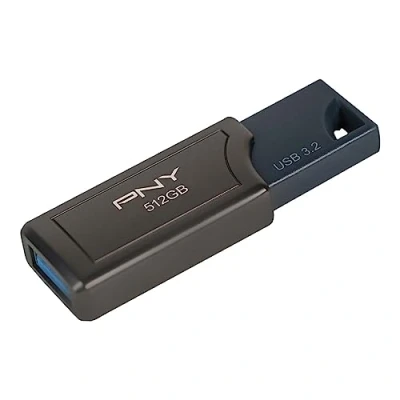 Image de PNY Pro Elite V2 Clé USB 3.2 Gen 2 512Go, Vitesse de Lecture jusqu&#039;à 600Mo/s