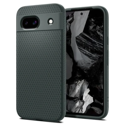 Image de Spigen Liquid Air Coque Compatible avec Pixel 8a Vert