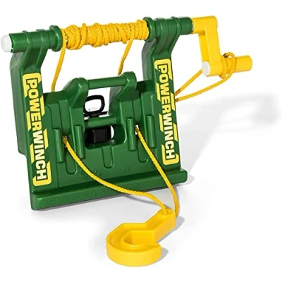 Image de Rolly Toys RollyPowerwinch Treuil à câble John Deere (pour véhicules RollyToys, montage l&#039;avant ou l&#039;arrière, pour les enfants partir de 3 ans, vert) 408986