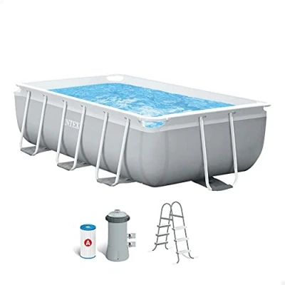Image de 3M X 1.75M 0.8M Prism Frame Rectangular Pool Set
