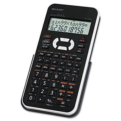 Image de Sharp EL531WH Calculatrice scientifique Blanc (Import Royaume Uni)