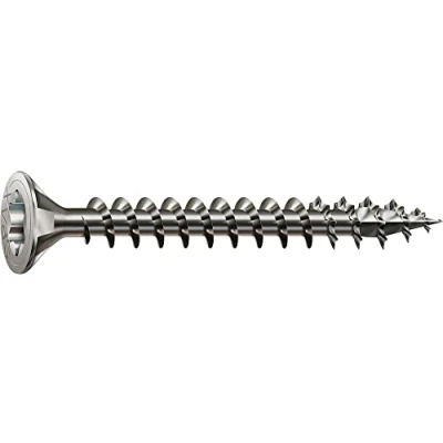 Image de Spax 4 Cut 1197000350163 universel à vis, Vis tête fraisée T Star plus Entièrement filetées, Acier inoxydable A2, 1.4567, 1197000400353, 1197000450403