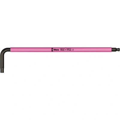 Image de Clé allen coudées p.vis à 6 pans creux Wera 950 SPKL Hex Plus HF 3,0