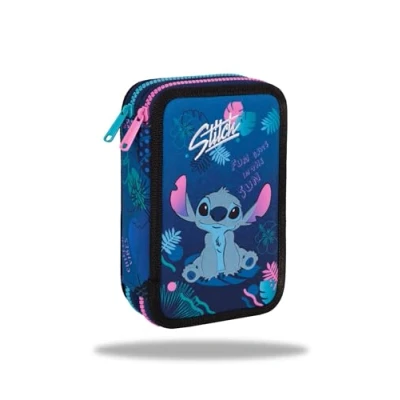 Image de Trousse à crayons Coolpack, deux compartiments, avec accessoires, Stitch, Jumper 2