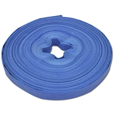Image de vidaXL Tuyau Plat 50 m 1 Pouce PVC d&#039;Incendie d&#039;Eau Irrigation