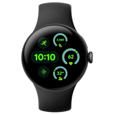 Image de Google Pixel Watch 3 41mm Noir (Bracelet Noire)