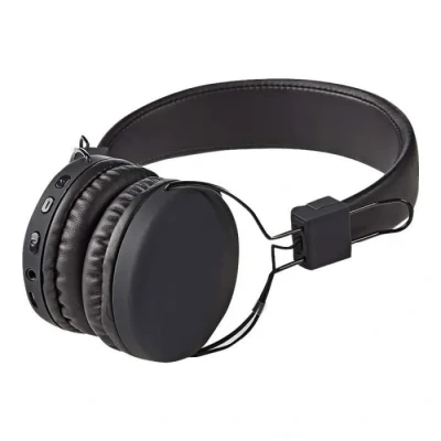Image de Casque avec micro Nedis HPBT1100BK Bluetooth Sans fil Noir