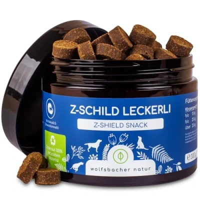 Image de Z Schild Snack pour chiens Collations fonctionnelles actifs Avec huile de cumin noir et coco protection sécurité 140 friandises toute la saison