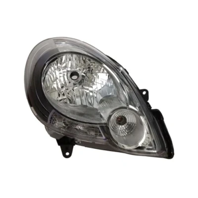 Image de TYC 20 1399 05 2 Phares droit H4, P21/5W chrome avec feu de circulation diurne pour à droite moteur électrique