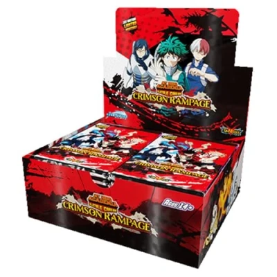 Image de My Hero Academia jeu de cartes à collectionner Booster Box Série 2 : Rampage pourpre,Jeu collectionner,Temps moyen 45 minutes et plus,Fabriqué par Jasco Games