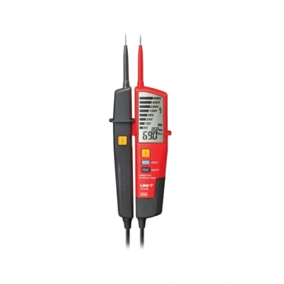Image de UNI T MIE0196/UT18D Multimètre Testeur de tension Test continuité et RCD IP65 Affichage LCD