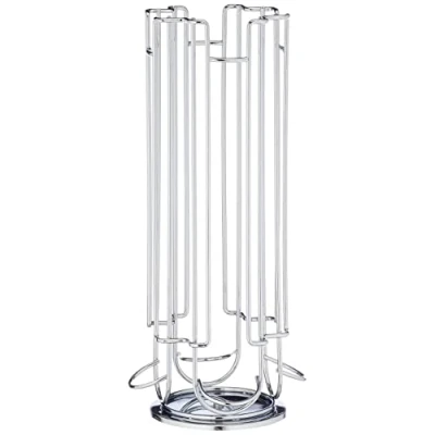 Image de Capstores 50.48574 Tavolaswiss Porte capsules rotatif pouvant contenir 24 Dolce Gusto Acier chromé