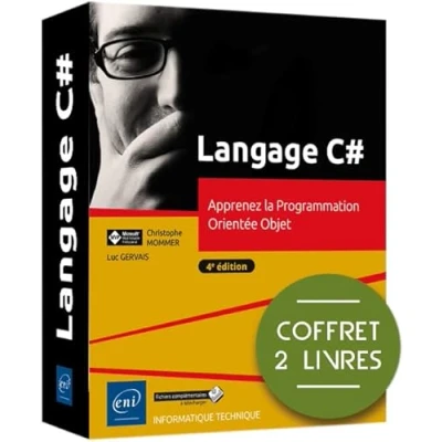 Image de Langage C# Coffret de 2 livres : Apprenez la Programmation Orientée Objet (4e édition)