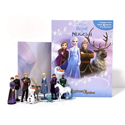 Image de Phidal 2 perles et figurines Disney La Reine des Neiges Neiges, multicolores (2019) (édition française) Livre d’occasion Très bon