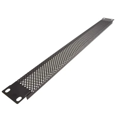 Image de Mesh Vented 1U Blanking Plaque pour 19 inch Rack Monté Données Schrank [1U]