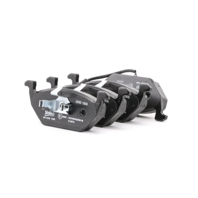 Image de VALEO 301408 Jeu de plaquettes frein FIRST Essieu avant contact signal d&#039;usure inclus avec tôle anti bruit VOLKSWAGEN: New Beetle Cabriolet
