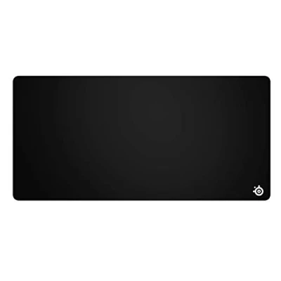 Image de SteelSeries 41458 QcK Surface de Jeu Tapis Souris en Tissu 3XL Tous Les Temps Optimisé pour capteurs Contrôle Maximal, Noir Classique