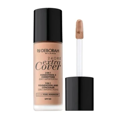 Image de 24 Ore Extra Cover 2in1 Foundation And Concealer spf20 n. 04 Apricot