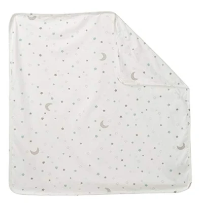 Image de roba Couverture Bébé Ultra Douce Sternenzauber 80 x cm Face Polaire Moelleuse + 100% Coton Motif Étoiles