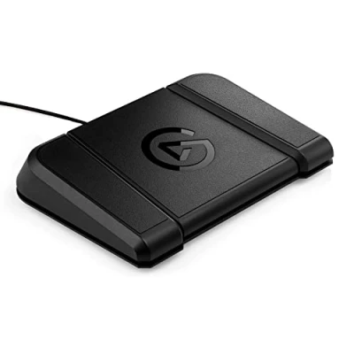 Image de Elgato Stream Deck Pedal Contrôleur de studio mains libres, 3 pédales macro, déclenchement d’actions dans les applications/ logiciels comme OBS, Twitch, YouTube et d’autres, compatible Mac PC