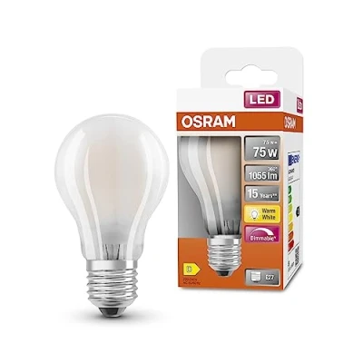 Image de OSRAM Ampoule LED Culot: E27 Blanc chaud 2700 K 9 W équivalent à 60 dépolie Retrofit RGBW avec télécommande