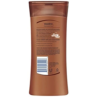 Image de Vaseline Intensive Se Soucier Corps Radiant Lotion Avec Pure Cocoa Beurre Net Wt.