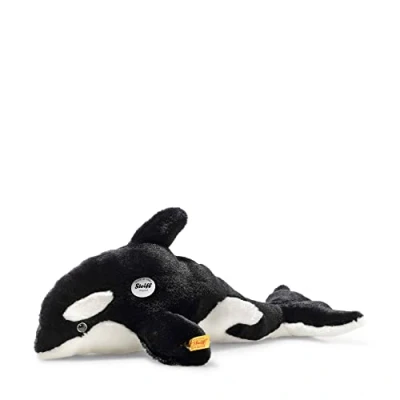 Image de Steiff Ozzie Orca 37 cm Cuddly Toy Black/White