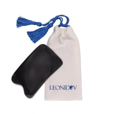 Image de Gua Sha en forme de rectangle 9x5,5 cm corne buffle