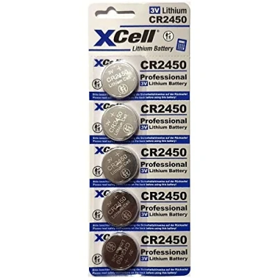 Image de XCell Pile Bouton CR2450 (pour de Nombreux Petits appareils, Longue durée Vie, Faible Auto décharge) 145594