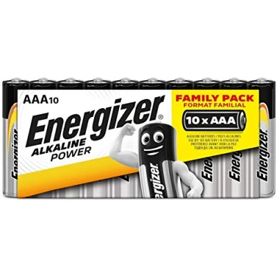 Image de ENERGIZER AAA (LR03) Family Pack E300171802 Batteries 1.5V standard 10