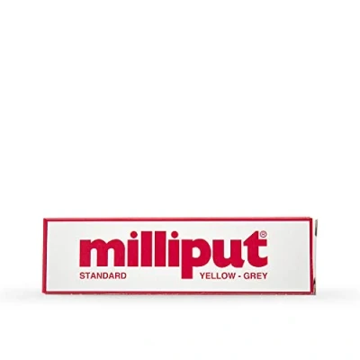 Image de Milliput, pâte epoxy bi composants grain standard (jaune/gris)