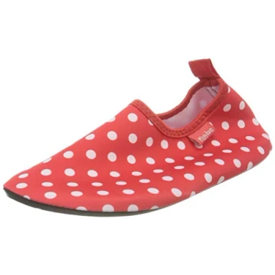 Image de Playshoes Chaussures Pieds Nus Bottes de pluie Mixte Enfant, Points, 27 EU