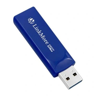 Image de LinkMore EJECT32 Clé USB 3.2 128 Go, Vitesse de Lecture jusqu&#039;à 100 Mo/s, Design rétractable