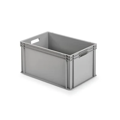 Image de ALUTEC Conteneur en plastique fermé (capacité de 64 l, dimensions externes 600 x 400 320 mm, empilable, apte au contact alimentaire, résistant froid et à la chaleur 40C +80C) 75010