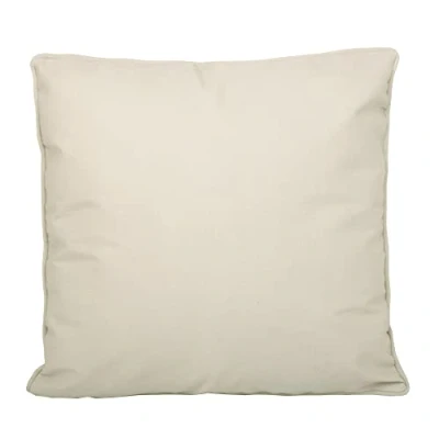 Image de Fusion Uni Dye Coussin Garni résistant à l&#039;eau 43 x cm en Naturel
