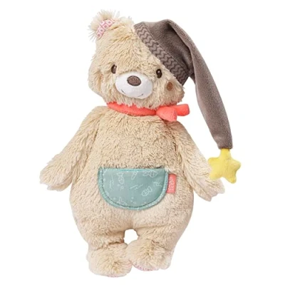 Image de Fehn Ourson Câlin en peluche Bruno doux pour aider les nouveaux nés à s&#039;endormir bébé saisir, toucher et câliner Teddy adaptée aux bébés jeunes enfants partir de 0+ mois
