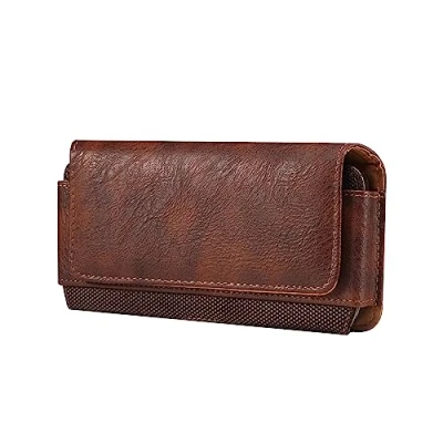 Image de ANPNELEC Pochette Ceinture pour Téléphone Portable avec Clip de Etui Homme Universel Samsung Galaxy A13 A23 A53 Pro A03s S22 S23 Ultra Google Pixel 7 Xiaomi Redmi Note 12