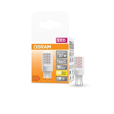 Image de OSRAM Lampe LED Star PIN, G9 base, aspect mat ,Blanc chaud (2700K), 430 Lumen, Remplacement de la traditionnelle 37W Ampoules 1 Pack