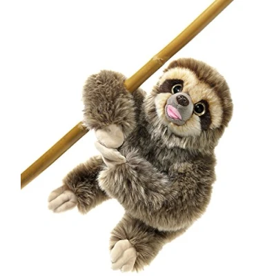 Image de Heunec MI Classico 237179 Jouet en Peluche Paresseux avec Aimant Marron 0 Mois à 99 Ans