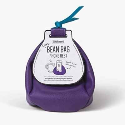 Image de IF Bookaroo Petit pouf repose téléphone Violet