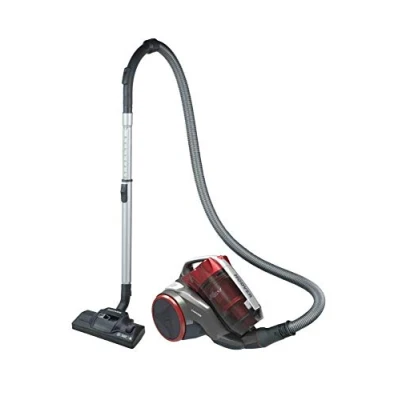 Image de Hoover KS30PAR Aspirateur traineau sans sac technologie multi cyclonique, Puissant 550W, Grande Capacité 1,8L, Maniable, Brosse Spécial parquet, 79 dB, Rayon d&#039;action 8 m