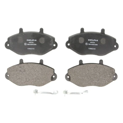 Image de DELPHI LP1418 Jeu de plaquettes frein avec indicateur d&#039;usure tôle anti bruit accessoires FORD: Transit Mk4 Сamion à Plateau/Сhâssis