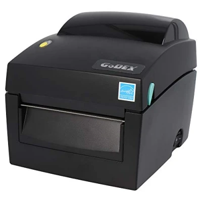 Image de Godex DT4X Imprimante Étiquettes Thermiques Bureau sans Cartouche avec Bord Effaçable 203 dpi Thermodirekt 108 mm max. Largeur, LAN, Série, Interface USB