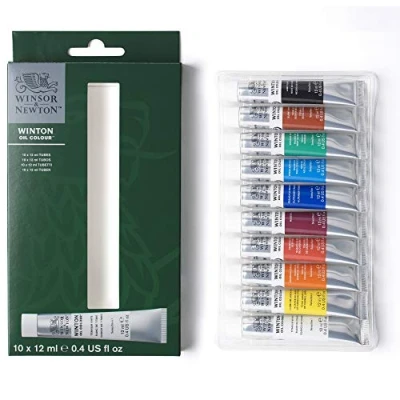 Image de Winsor &amp; Newton Winton Huile Set Initiation 10X12ml Row