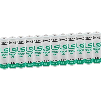 Image de Saft LS 14500 3,6 V Lithium Pack de 12, Blanc